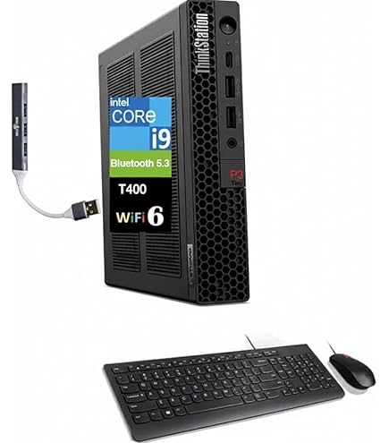 Amazon.com: Lenovo ThinkStation P3 Tiny Workstation, Intel Core i9